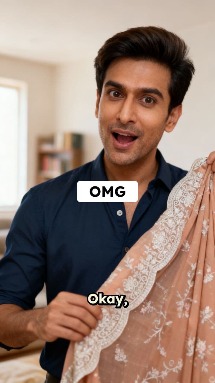 Stunning Indian Ethnic Wear Ad