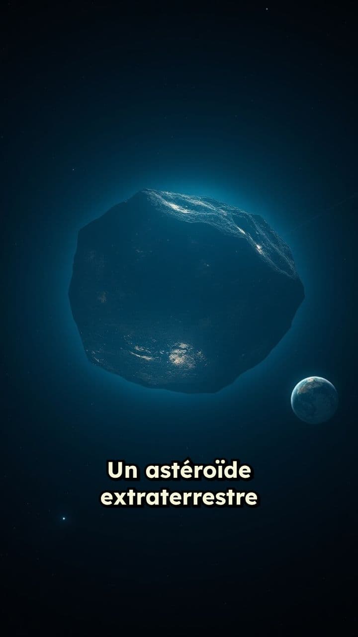 Un astéroïde extraterrestre en approche