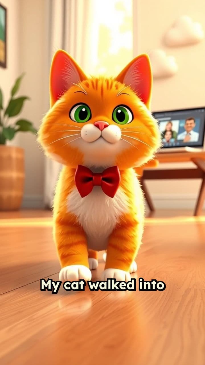 My Cat Hijacked My Zoom Meeting