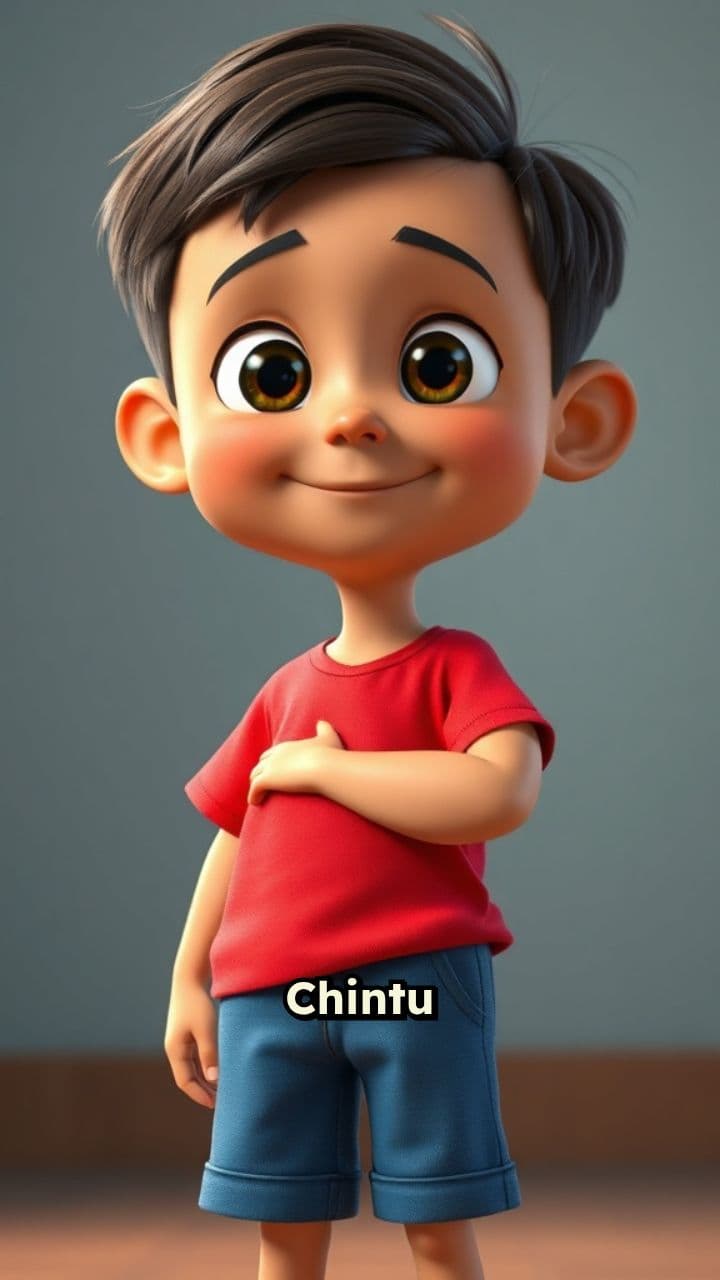 Mischievous Gamer Boy