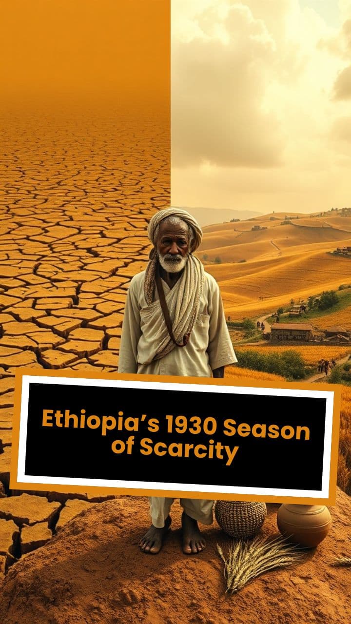 Ethiopia’s 1930 Season of Scarcity