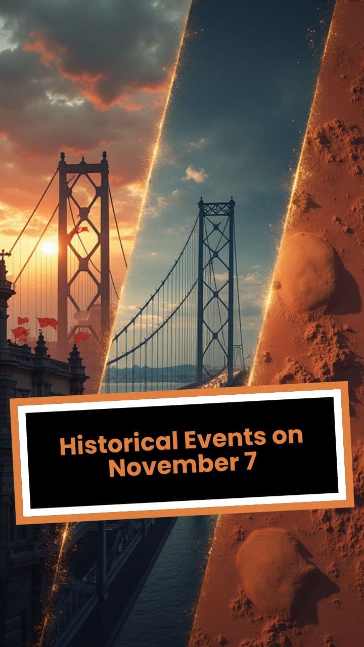 Historical Events on November 7