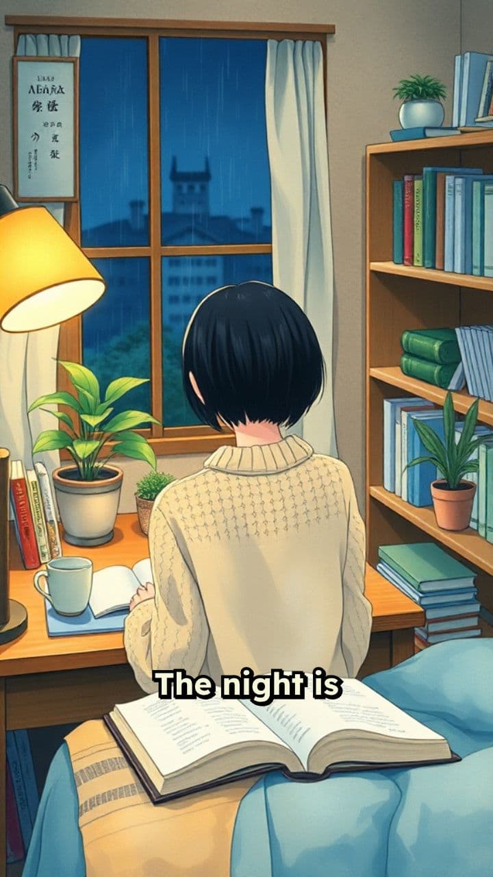 Cozy Nighttime Study