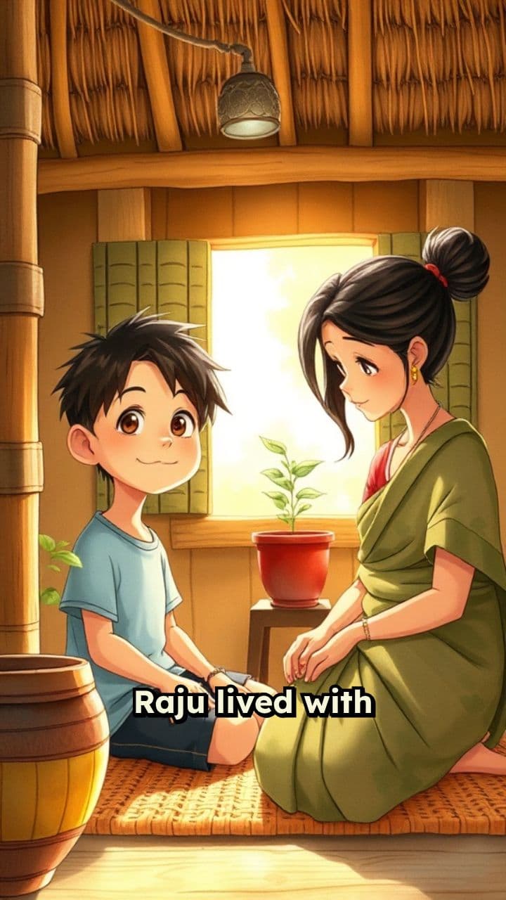 Raju's Realization of Mother's Love