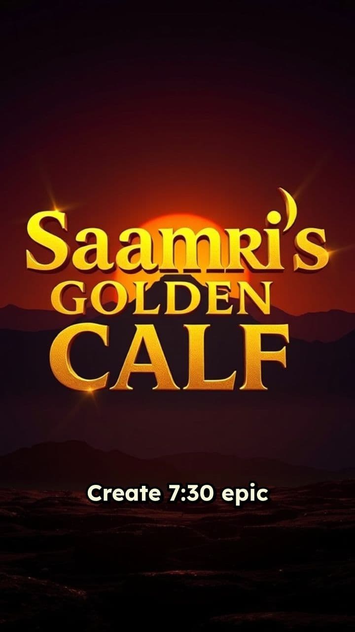 Saamri’s Golden Calf Fitnah Exposed