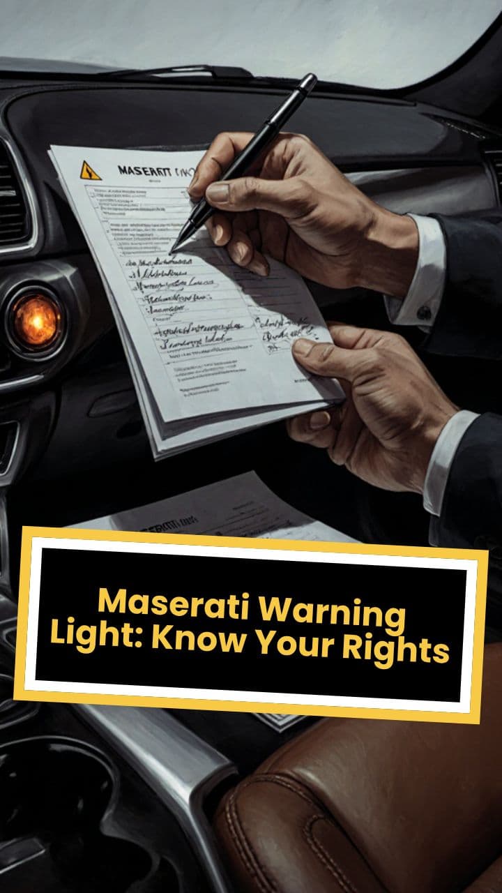 Maserati Warning Light: Know Your Rights