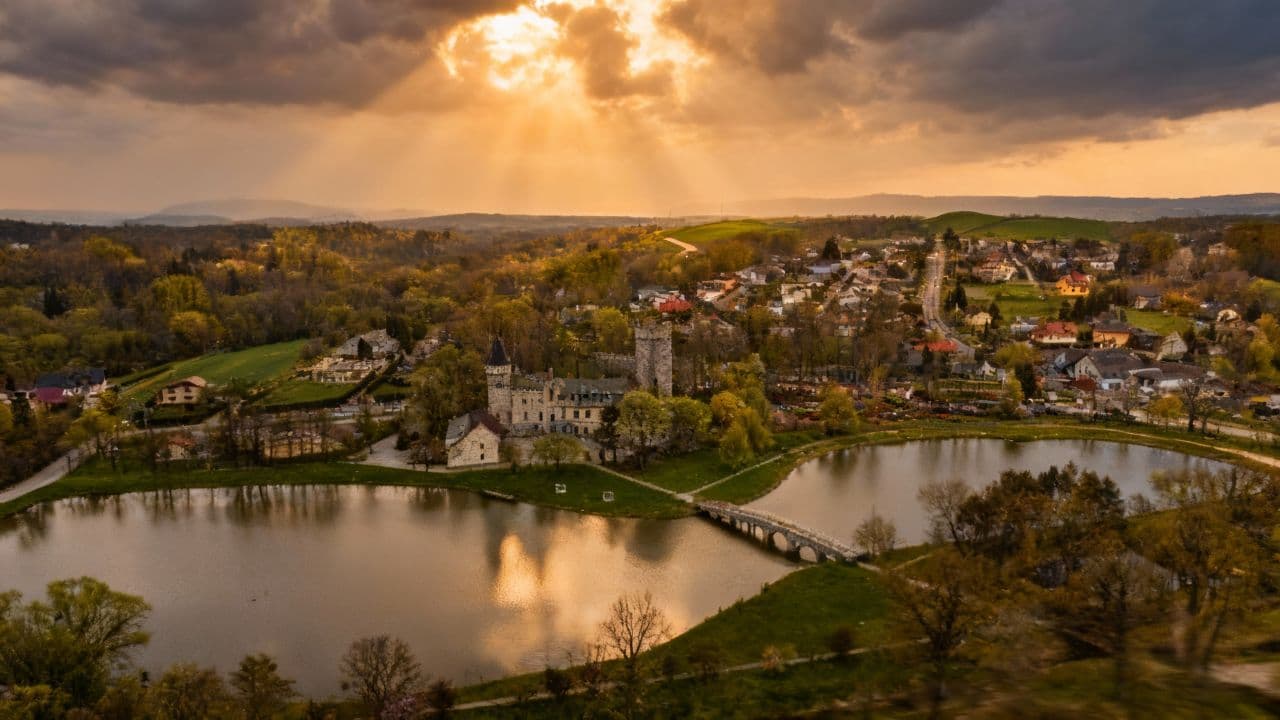 Kończyce Małe - A Scenic Journey