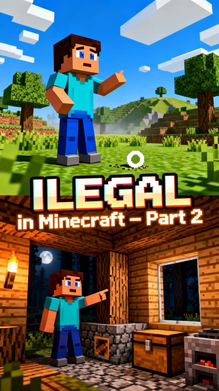 ILLEGAL in Minecraft – Part 2