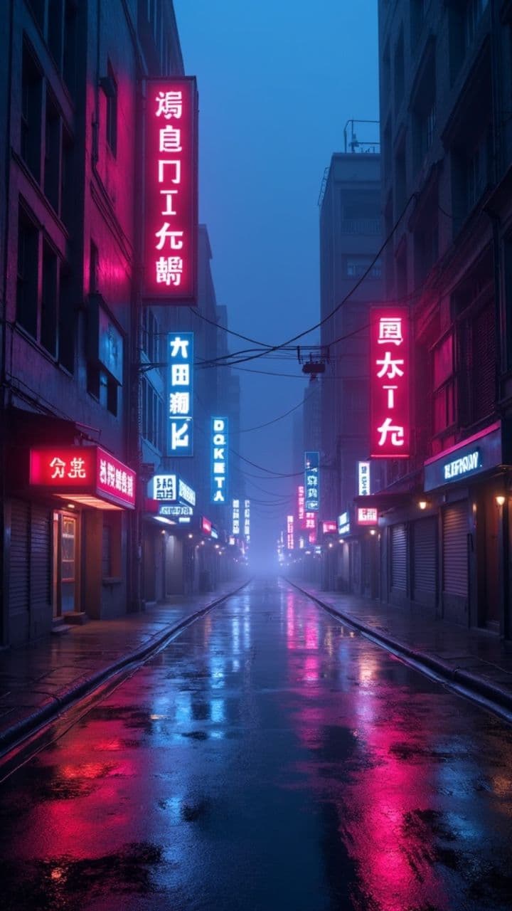 City Lights and Twin Towers