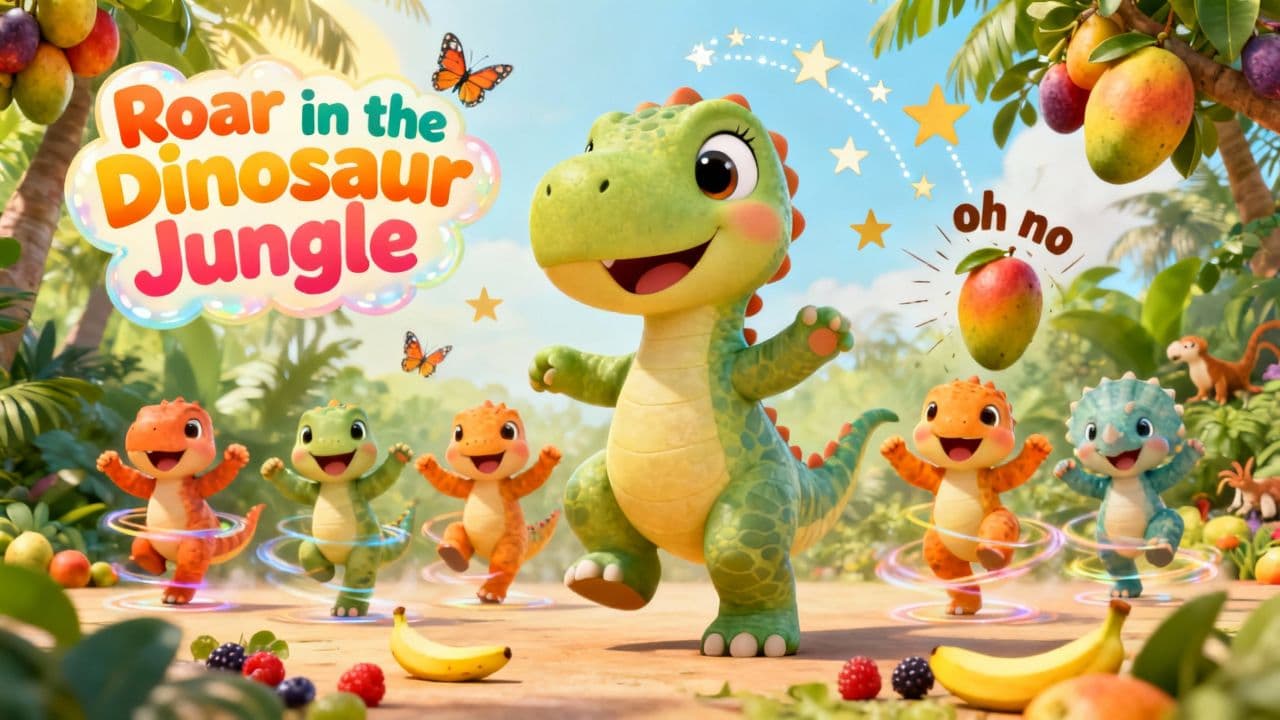 Roar in the Dinosaur Jungle