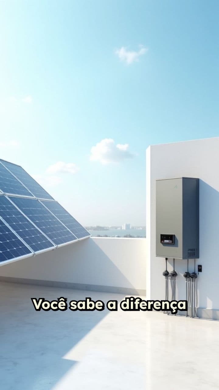 Microinversores vs String Inverters: Diferenças