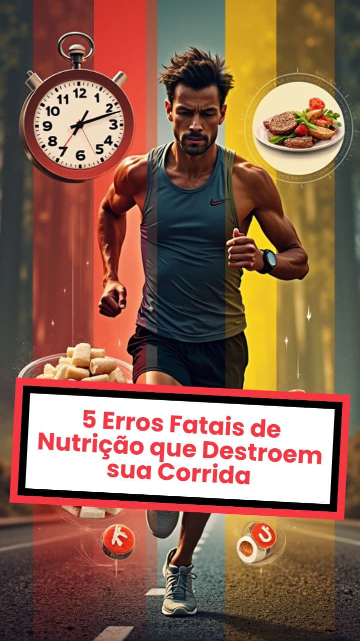 5 Erros Fatais de Nutrição que Destroem sua Corrida
