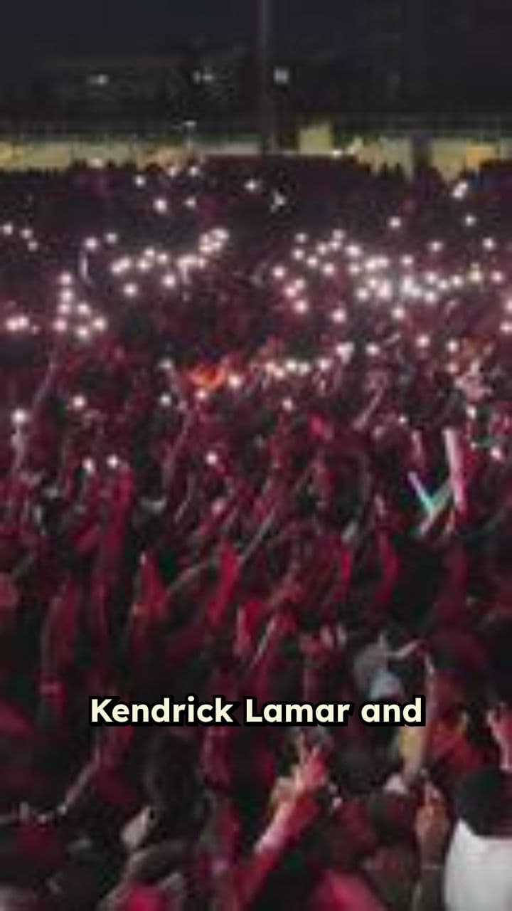 Kendrick and SZA Dominate 2025 Touring