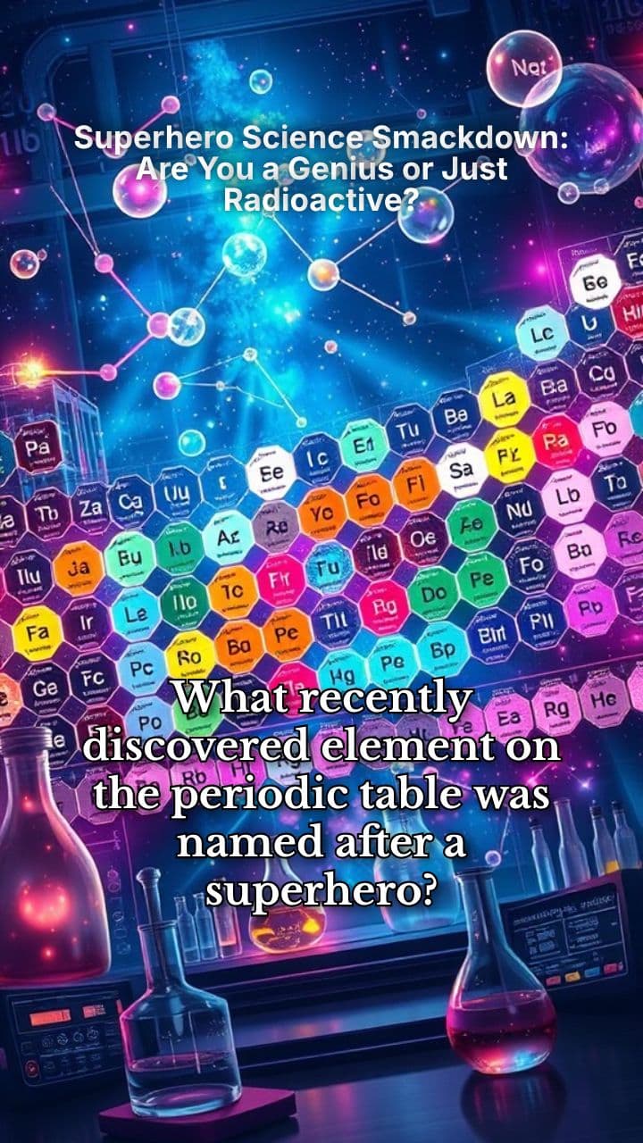 Superhero Science Smackdown: Are You a Genius or Just Radioactive?