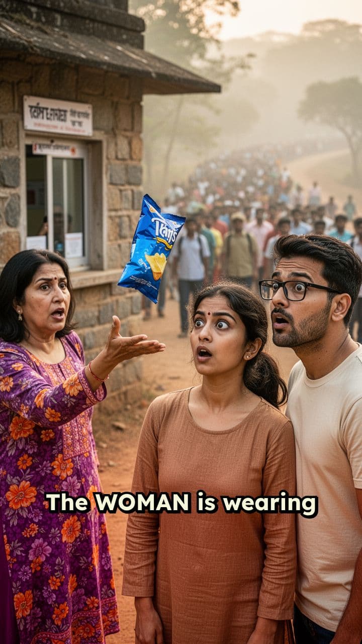 Incident in Ticket Line at Gir Sanctuary