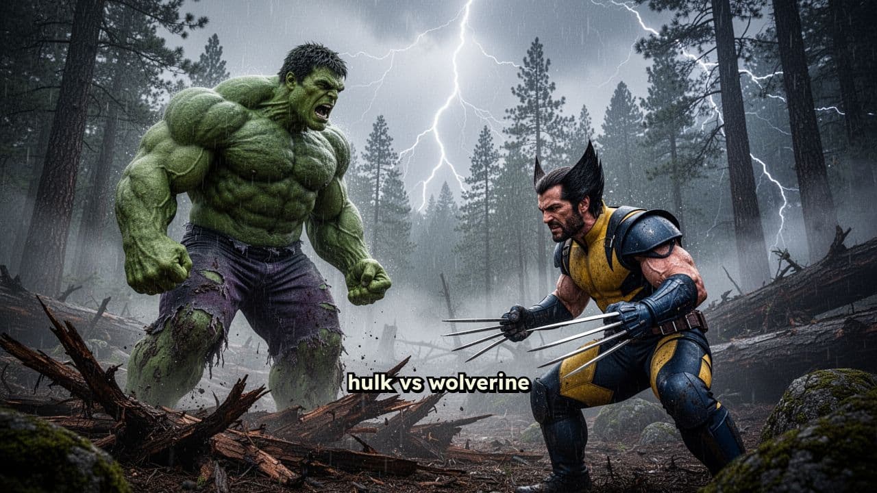 Hulk vs Wolverine