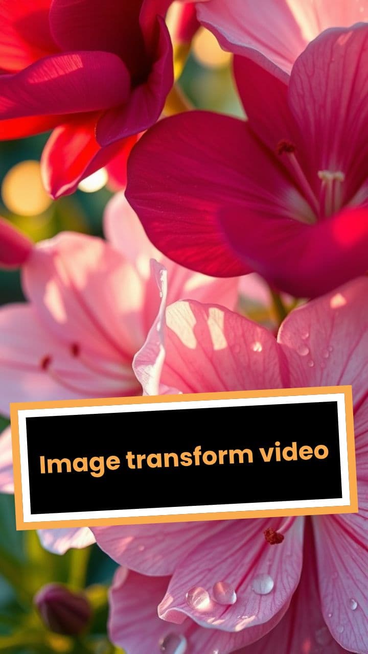 Image transform video