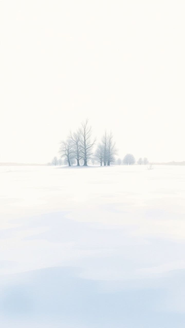 Lonely Ghost in the Snow