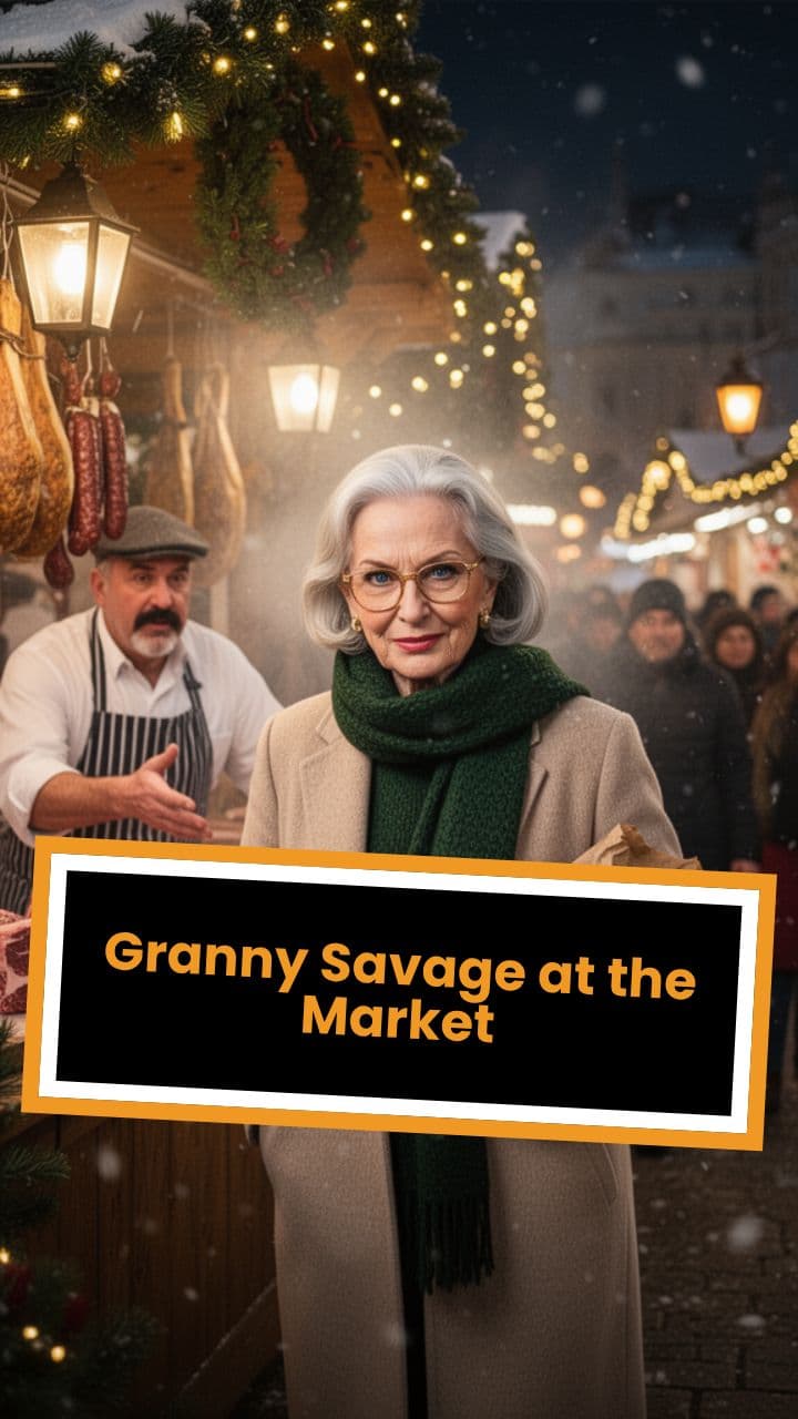 Granny Savage at the Market