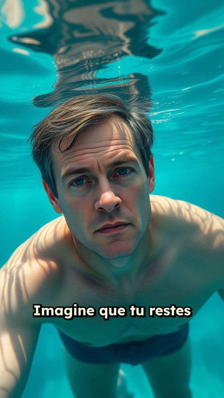 Survie humaine dans l'eau impossible