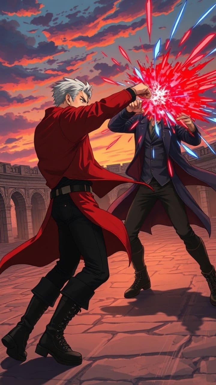 Dante vs Vergil: The Fistfight