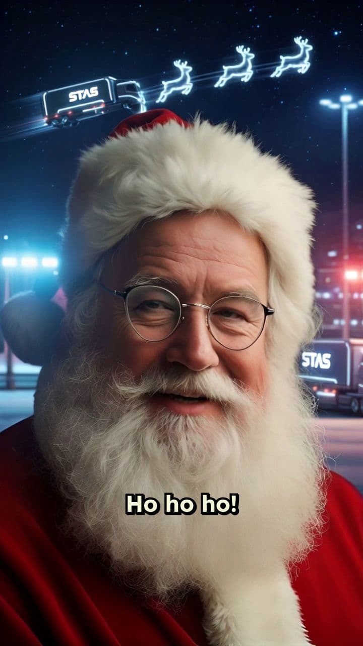 Santa's New STAS Trailer Adventure