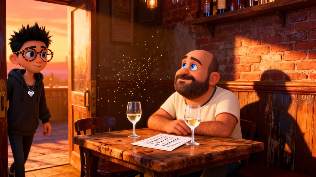 #7299 A Love Story in Golden Light