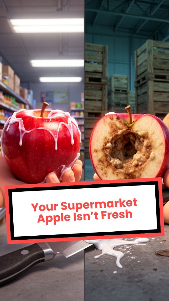 Your Supermarket Apple Isn’t Fresh