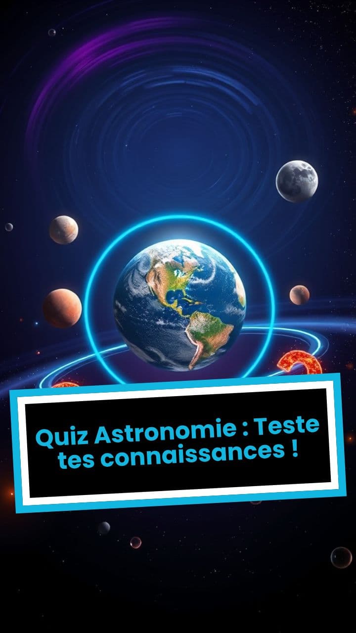 Quiz Astronomie : Teste tes connaissances !