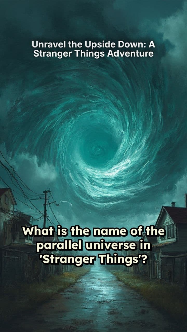 Unravel the Upside Down: A Stranger Things Adventure