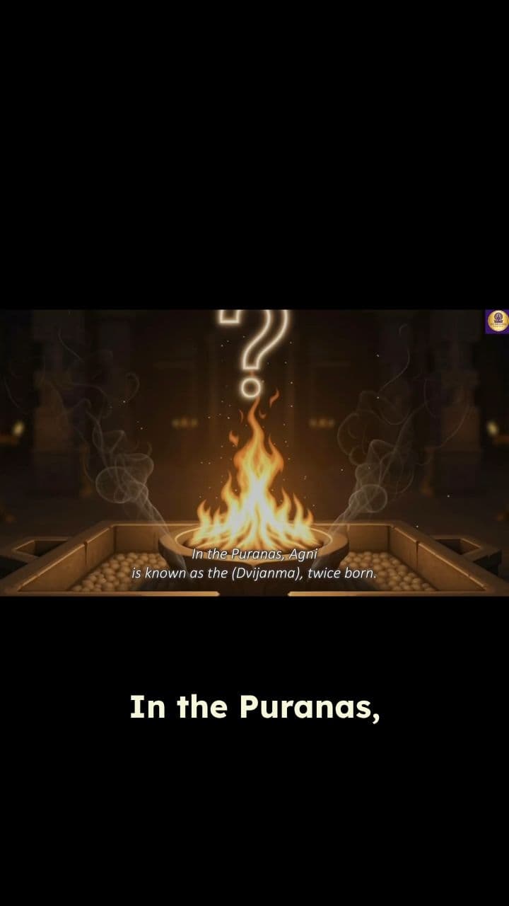 The Two Births of Fire and Man