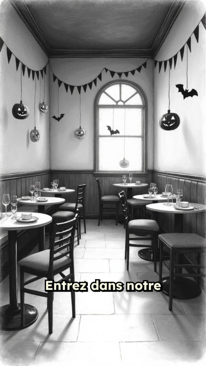 Restaurant d'Halloween Hanté