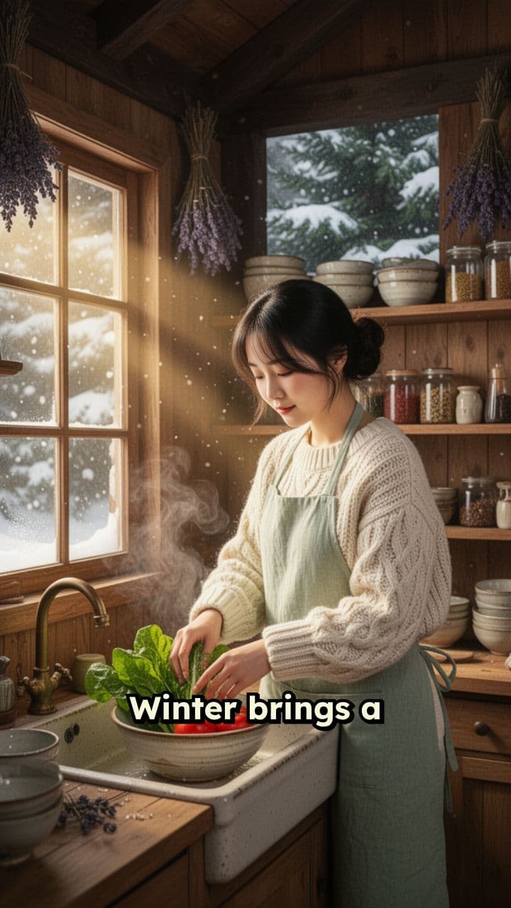 Winter Kitchen: A Ghibli Story