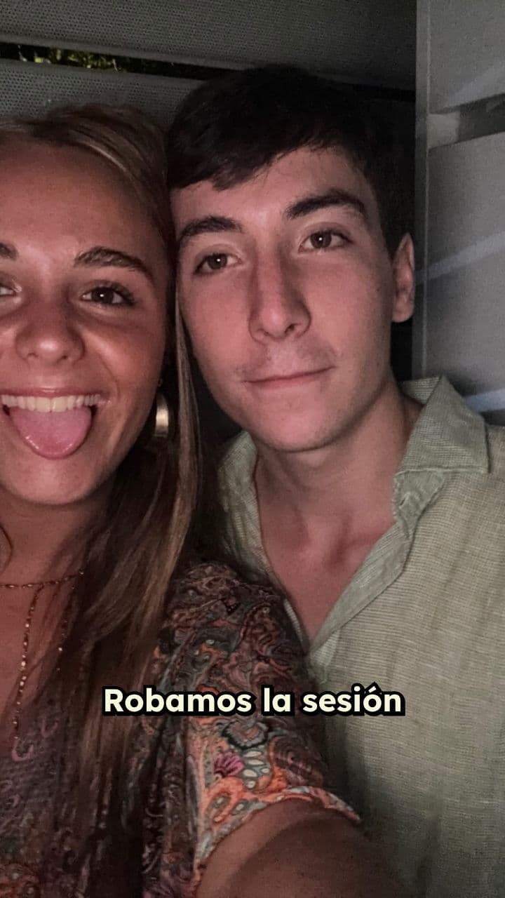 Infiltrados en la sesión de fotos