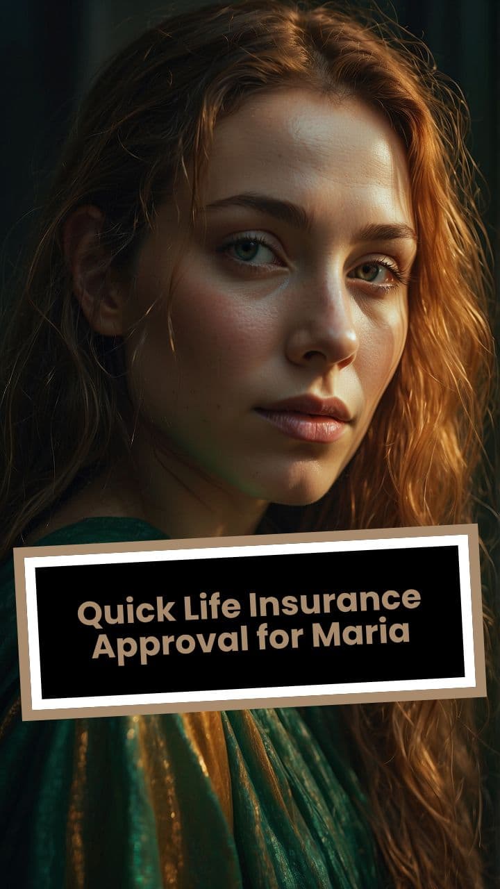 Quick Life Insurance Approval for Maria