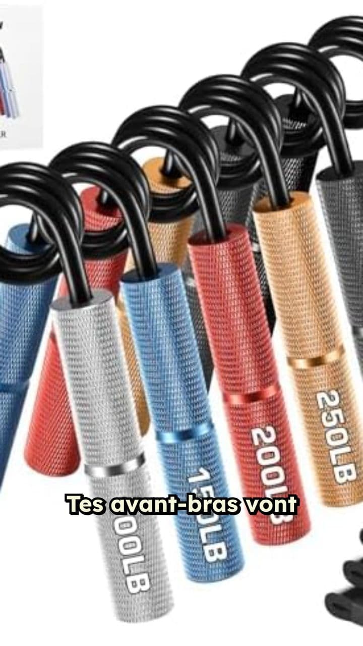 Kit de poignées en métal pour force