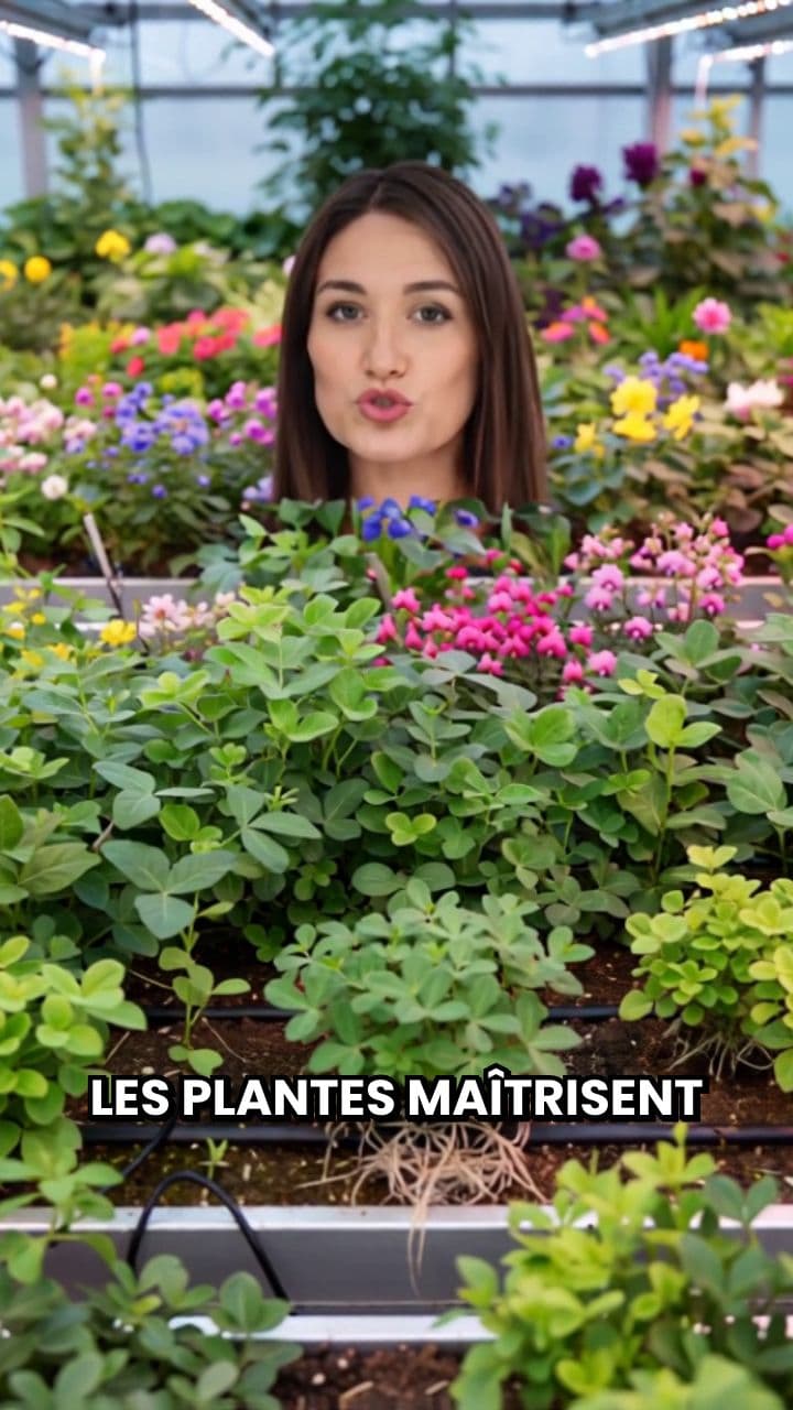 Les secrets de croissance des plantes