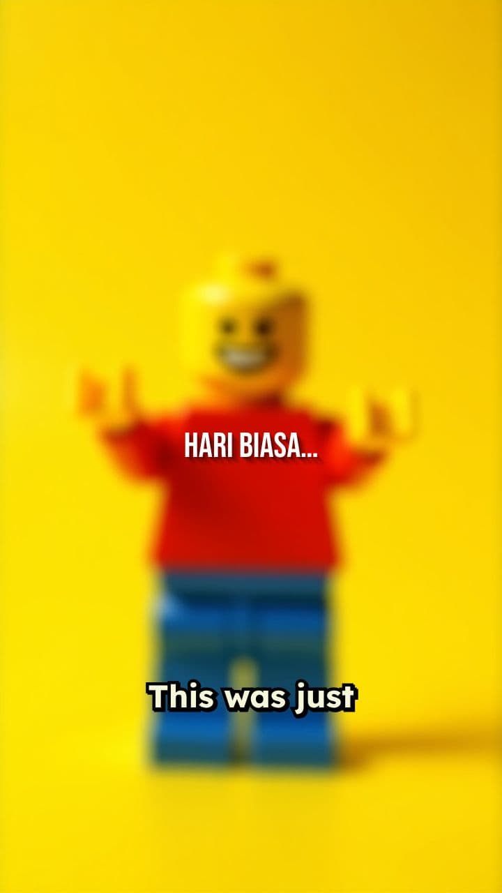 LEGO Minifigure's Unexpected Adventure