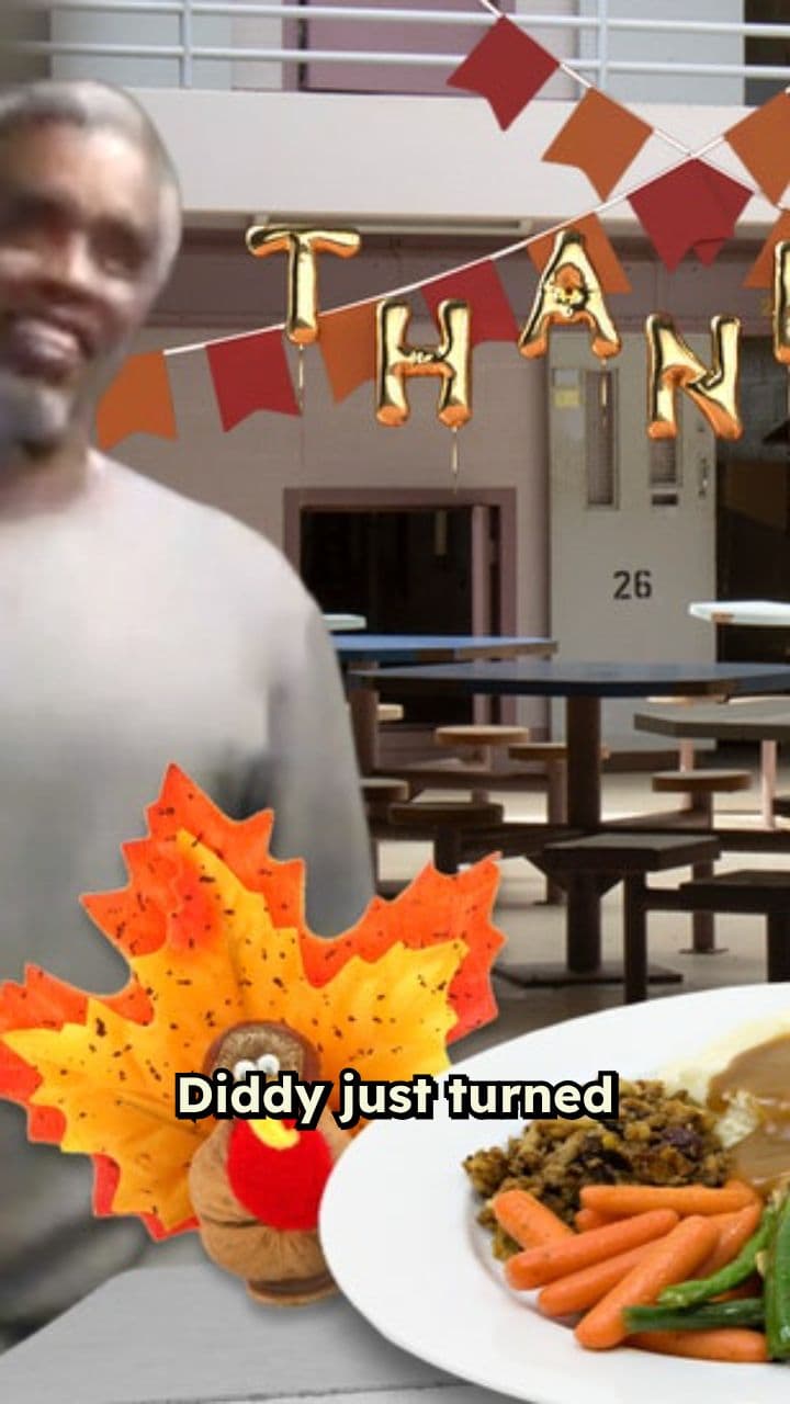 Diddy Hosts Thanksgiving Feast in Prison