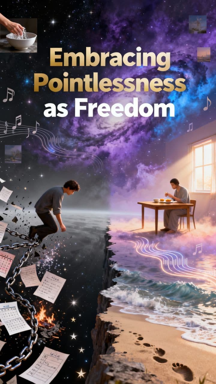Embracing Pointlessness as Freedom