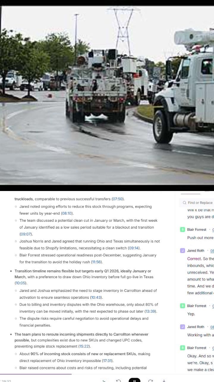 Behind the Scenes of a Major Inventory Move