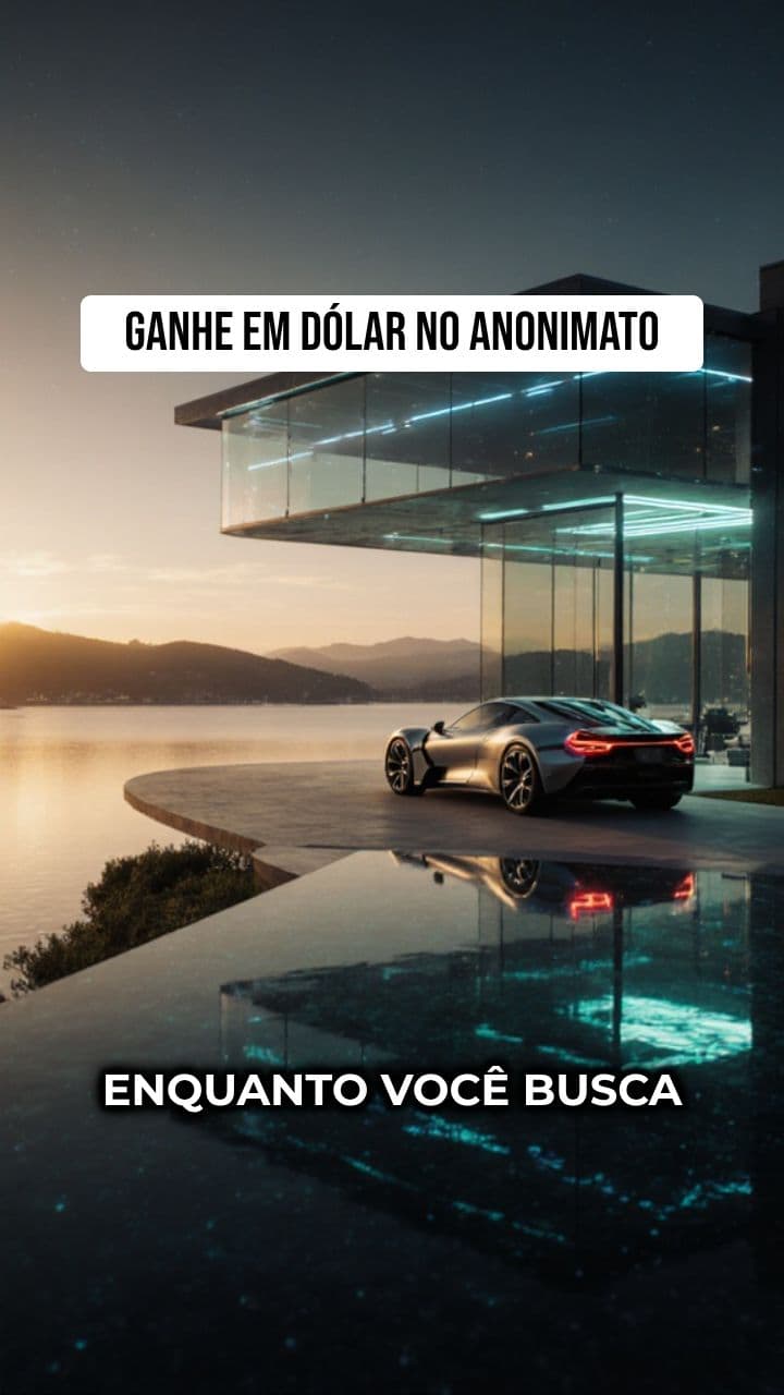 DINHEIRO EM DÓLAR SEM APARECER – VIDA INVISÍVEL