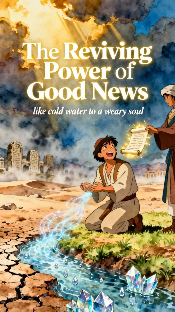 The Reviving Power of Good News