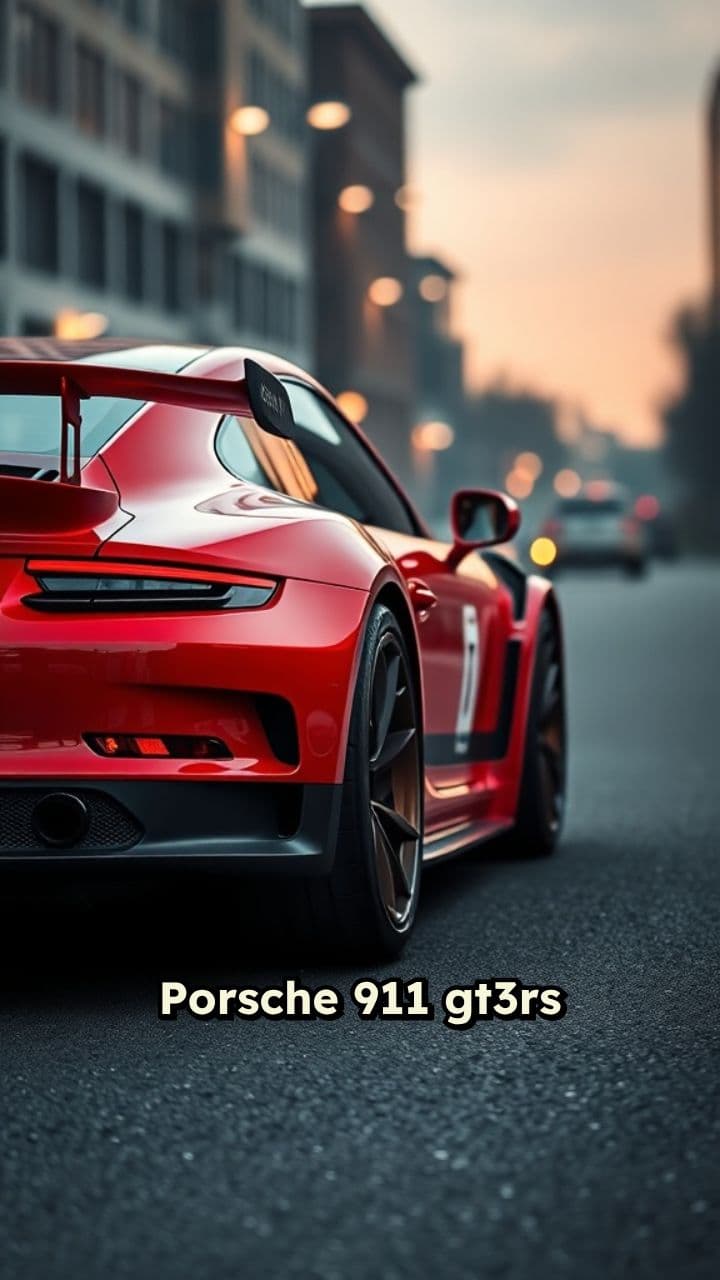 Porsche 911 GT3 RS Edit
