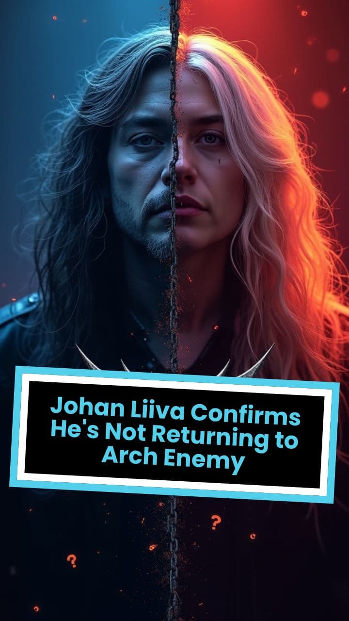 Johan Liiva Confirms He's Not Returning to Arch Enemy