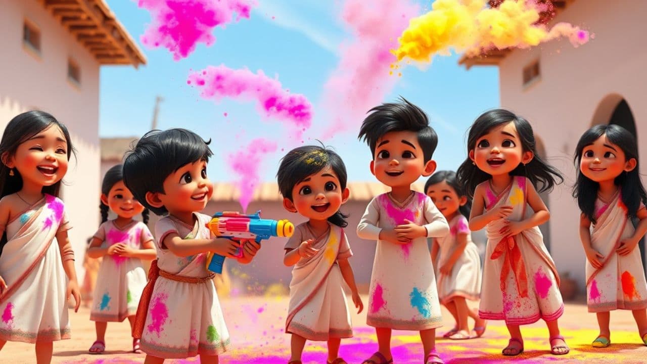 होली का रंगीन उत्सव