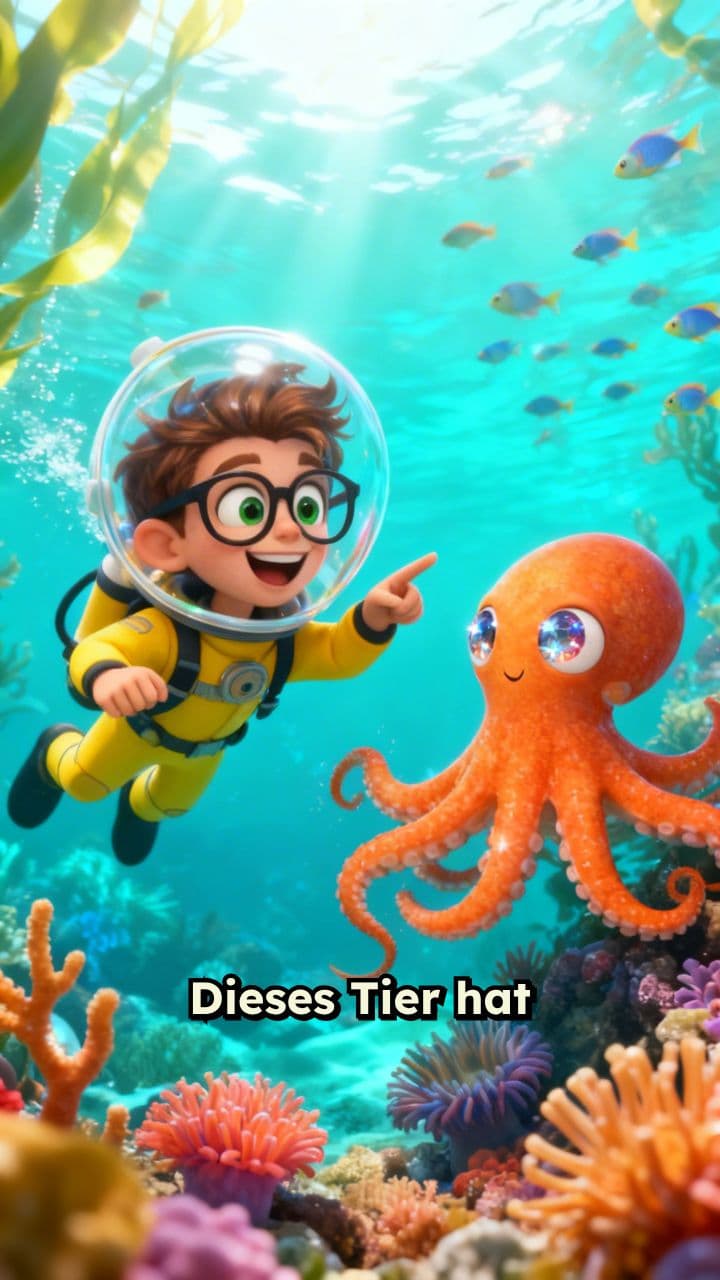 Oktopus: Drei Herzen, blaues Blut