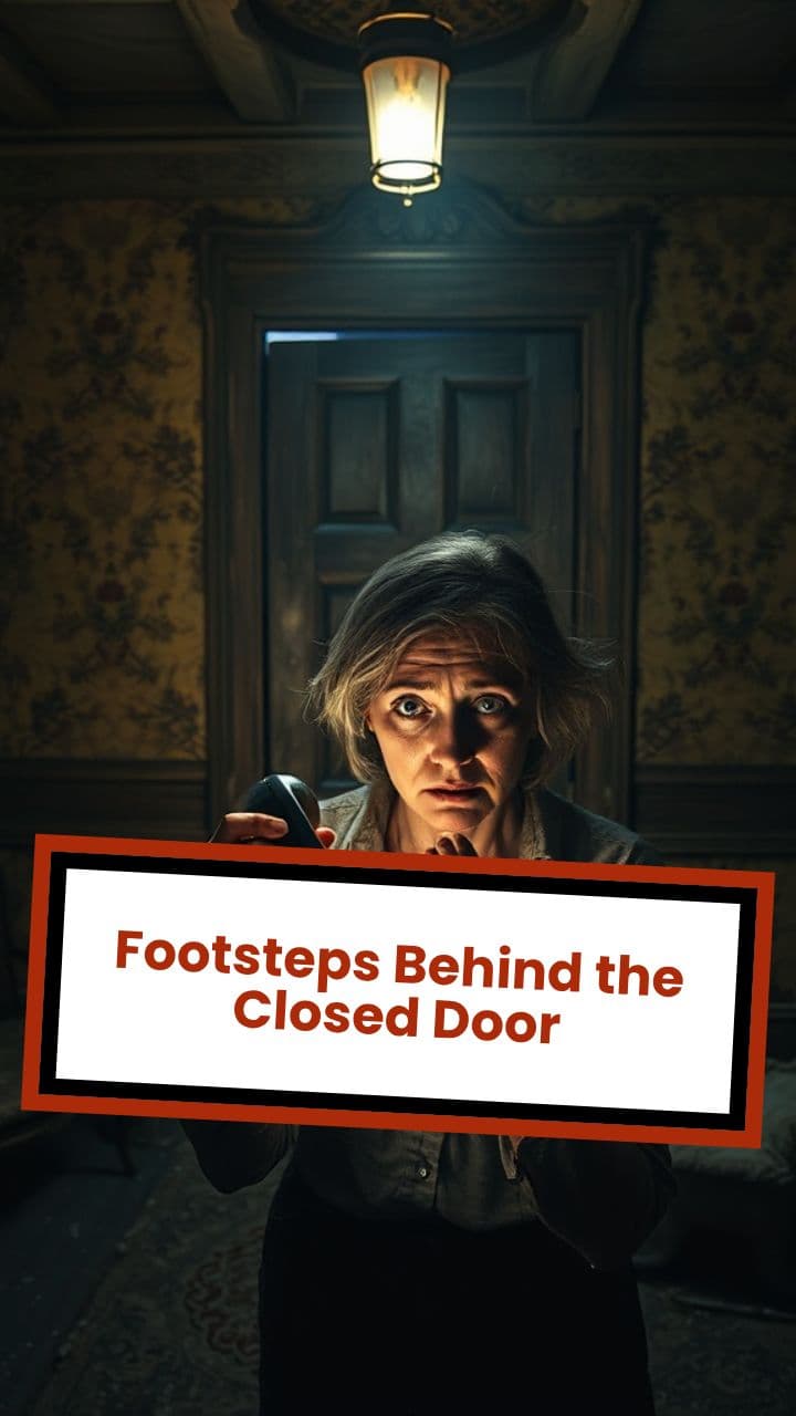 Footsteps Behind the Closed Door