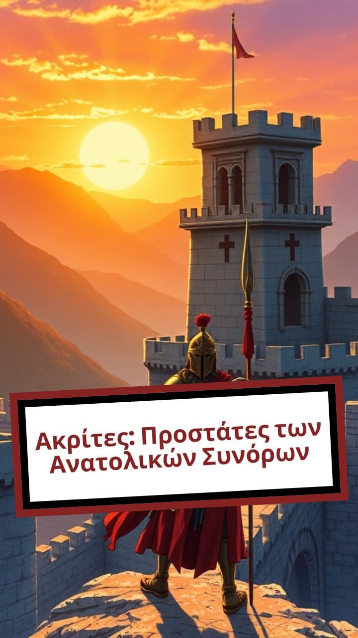 20. Η φύλαξη των ανατολικών συνόρων και οι Ακρίτες