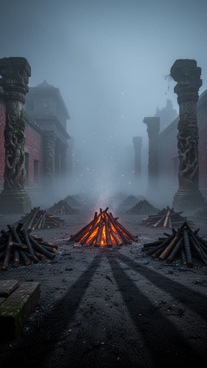 Night at the Indian Cremation Ground